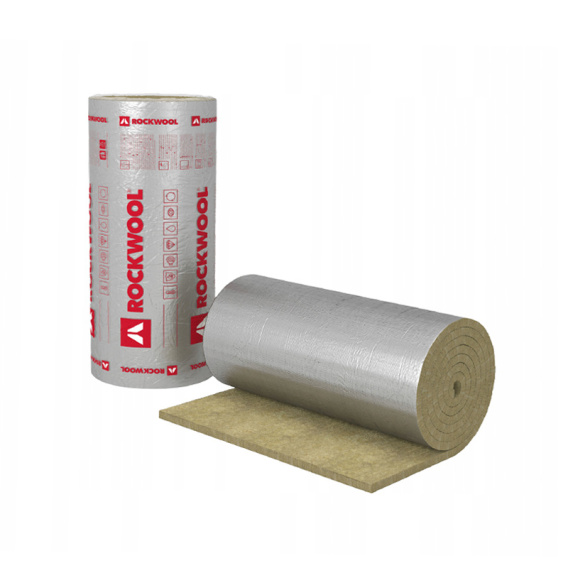 Izolacja Wełna Alu Lamella Mat Rockwool 100 mm 2 5 m2 KLIMAMAT Rockwool